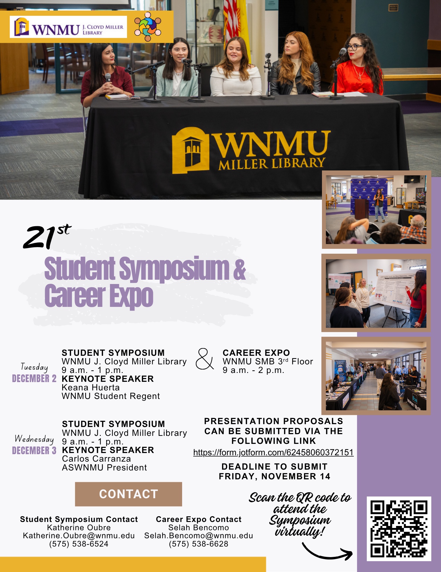 Fall 2025 Academic Symposium & Career Expo